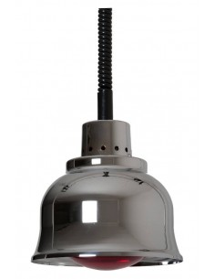 Suspension heating lamp - Copper - Red color -  cm Ø 22.5