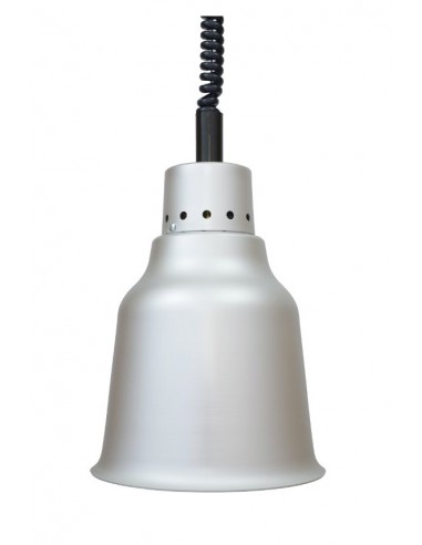 Suspension heating lamp - Aluminium - White color -  cm Ø 19
