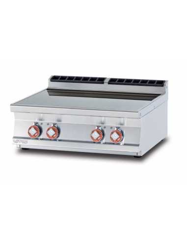 Glass-ceramic stove 4 cooking zones - cm 80 x...