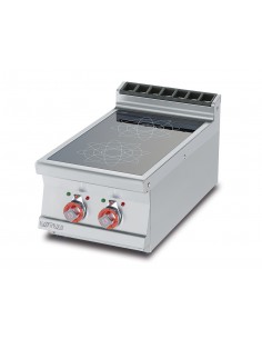 Glass-ceramic stove 2 cooking zones - Countertop - cm 40...