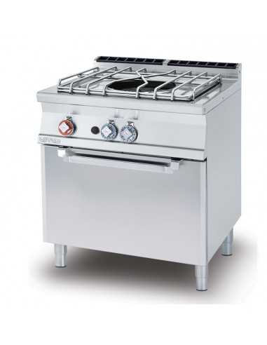 Paellero a gas - Forno gas statico - cm 80 x 70.5 x 90 h