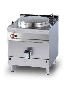 Professional gas pot - Capacity lt 150 - Indirect heating...