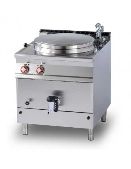 Professional Electric Pot - Capacity lt 150 - Indirect Heating - cm 80 x 90 x 90 h