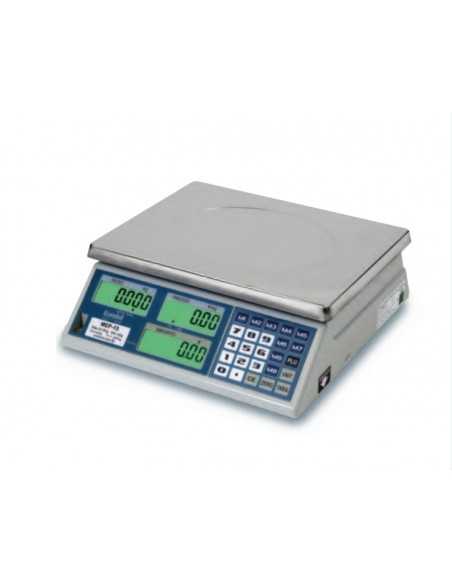 Presupuesto - Capacidad Kg 15/30 Div 5/10 g - Batería interna - cm 30 x 33 x 12 h