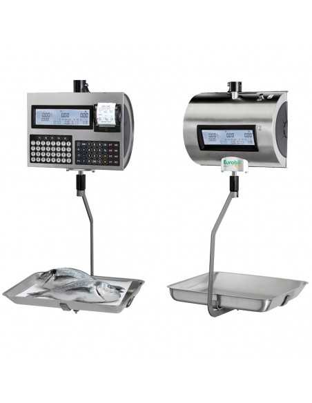 Bilancia appesa - Stampante termica - 4-8 operatori - cm 33 x 73h