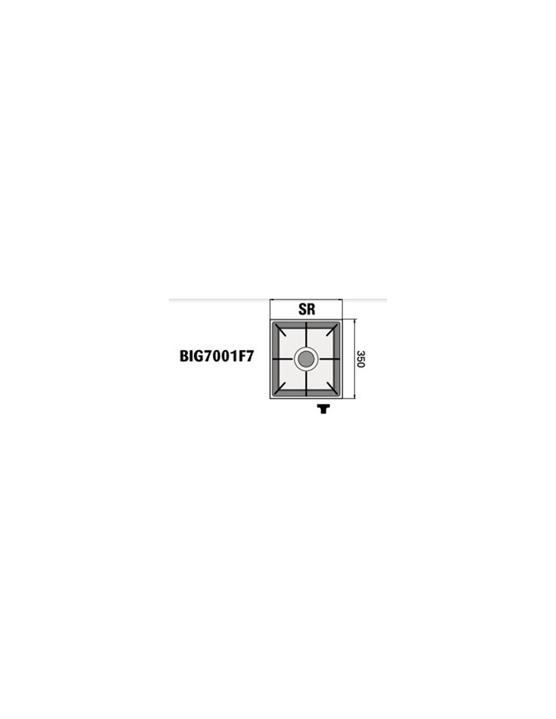 1 Semi-rapid burner - Power by kW 3