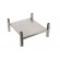 Soporte con estante - cm 60 x 60 x 20 h