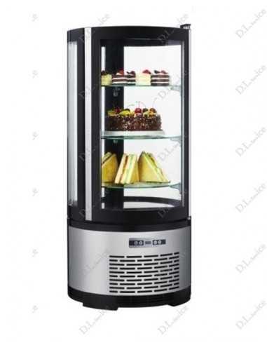 Vitrina refrigerada - Capacidad lt 100 - cm 48x48x103 h