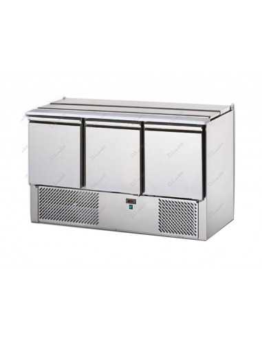 Refrigerated Salads - N.3 doors - cm 138x70x88 h