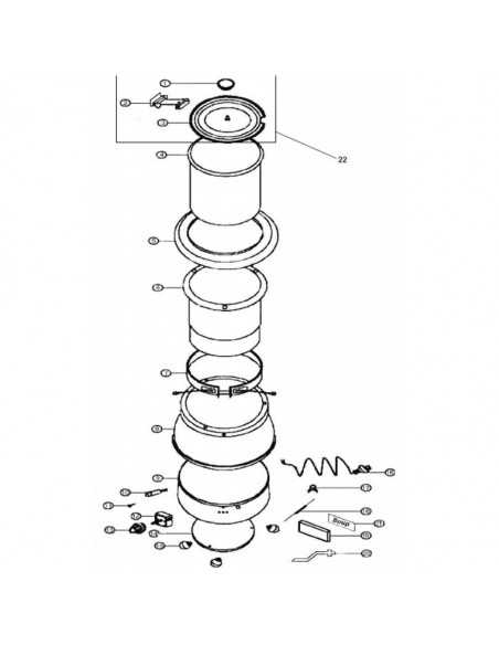 Soup tureen - Capacity 9 liters - cm 33.5 x 36.5 h