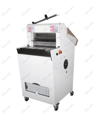Manual bread cutter - With base - Lung. filone max cm 42 - Trifase V400 - cm 65 x 60 x 120 h