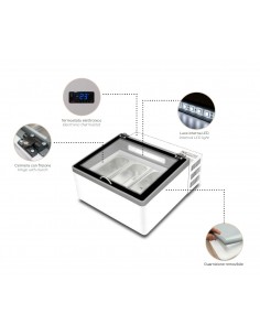 Ice cream exhibitor - 3 bags from Lt 5 or 6 from Lt 2.5 -...