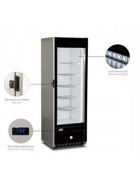 Freezer cabinet - Capacity 320 liters - cm 61 x 63.9 x 184.4 h
