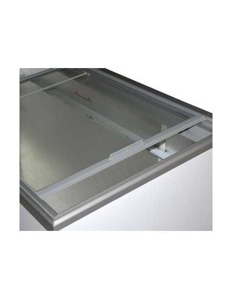 Vetrina gelato - N. 7 x lt 4.25 o n. 7 x lt 5 - Cm 130.5 x 63.5 x 124h