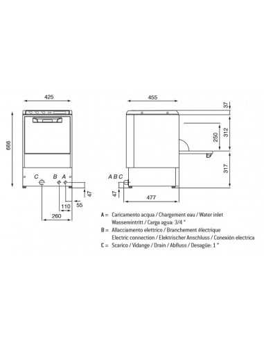 Washers - With pump - Basket Ø cm 36 - cm 42.5...