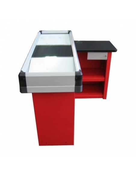 Static checkout counter - Scanner provision - 180 cm Static checkout counter - Scanner provision - 180 cm