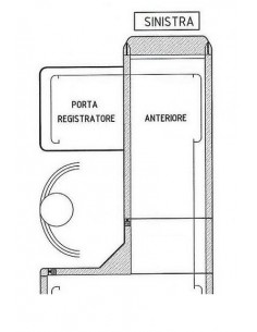 Maggiorazione cassa a sinistra