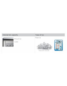 Granular ice maker - Air/Water 70 kg/24h 2