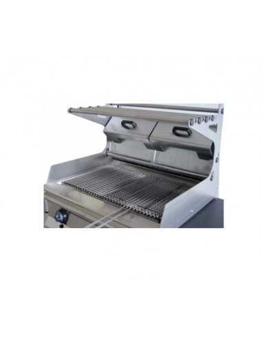 Combi Grill + red de gas directo - cm 45 x 70 x 90