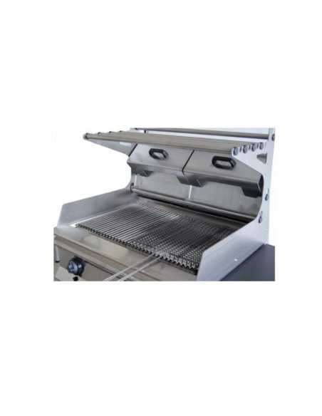 Combi Grill + griglia diretta a gas - cm 52 x 90 x 90 h
