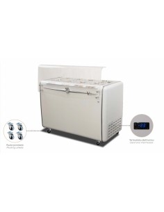 Pozzetto gelato - N. 8 + 6 carapines Lt 7.5 - cm 131.8 x...