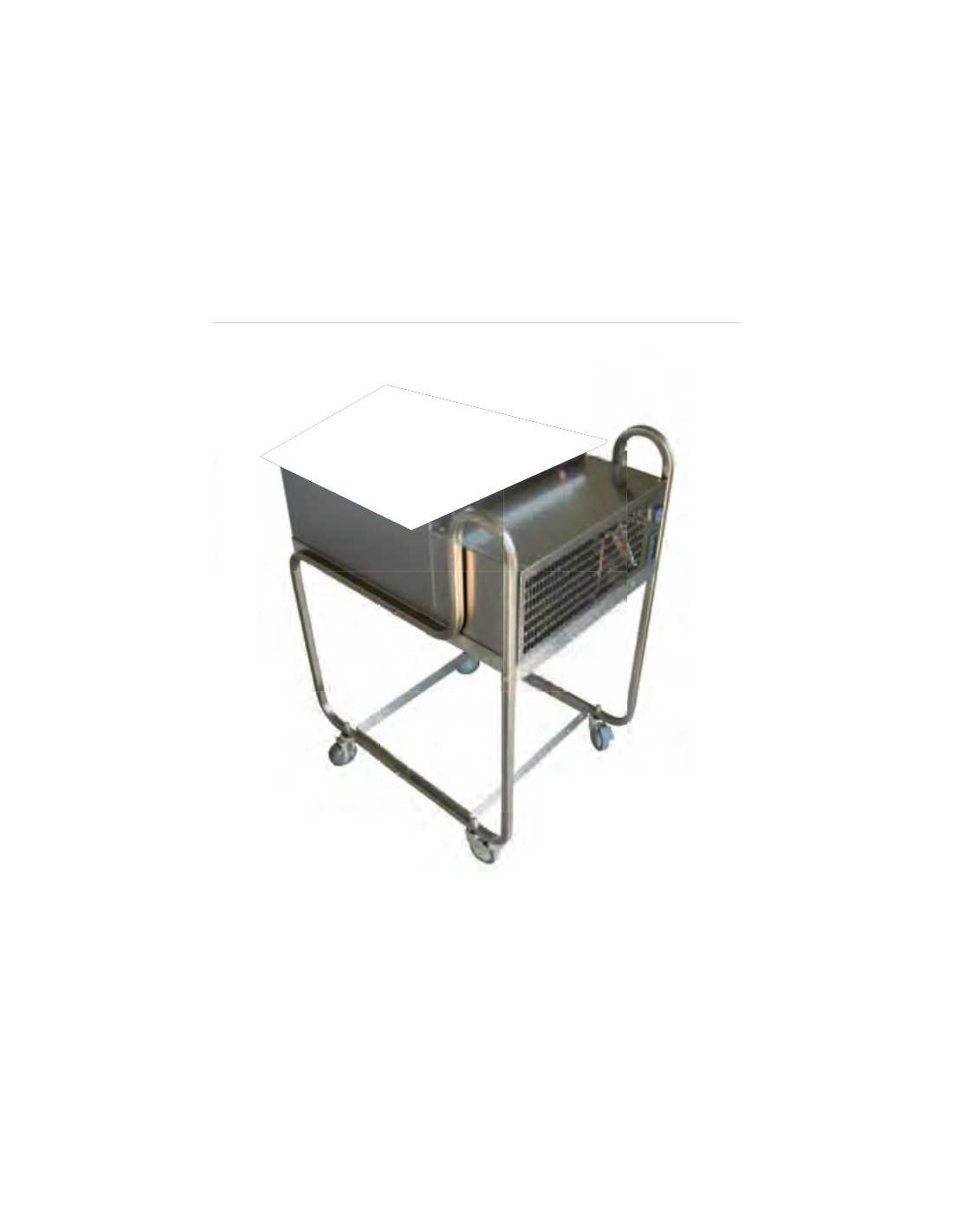 Trolley - Dimensiones cm 55.4 x 70.3 x 97 h