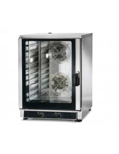 Electric oven - Direct steam - N. 10 x GN 1/1 or 60 x 40 - cm 84 x 91 x 115 h