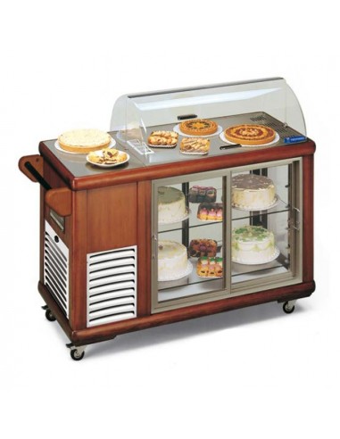 Refrigerated shopping cart - Capacity Lt. 240 - cm 133.9 x 56 x 107.8h