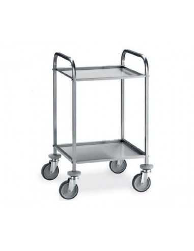 Carrello di servizio - Acciaio inox - cm 86 x 51 x 91 h