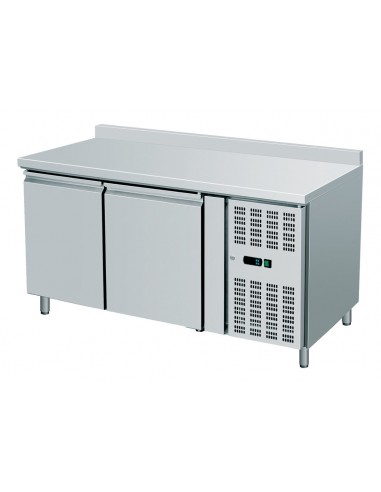 Refrigerated table - Alzatina - N. 2 doors - cm 136 x 70 x 95 h