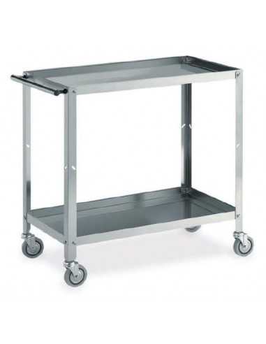 Service trolley - Steel sheet - cm 89x48x85h