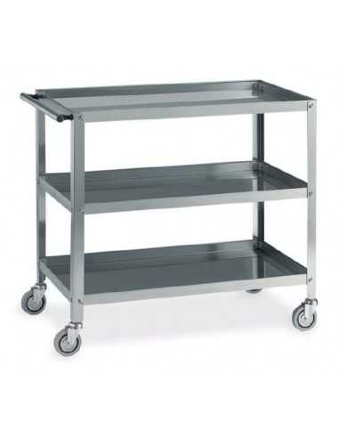 Service trolley - Steel sheet - cm 99x53x85h