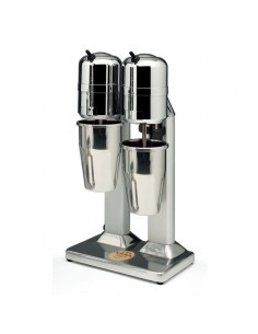 Frullino frappe 800 cl x 2 bicchieri inox - Da banco