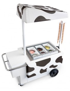 Carrito de helados - N. 6 carapinas - cm L 1709 x P 78,9...