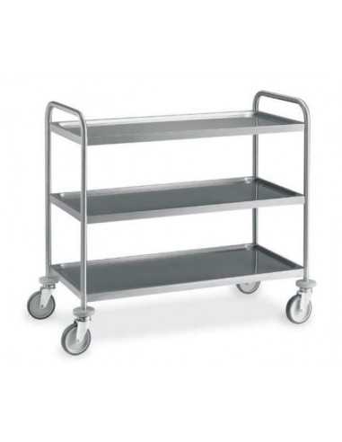 Service trolley - Steel - cm 89 x 59 x95 h