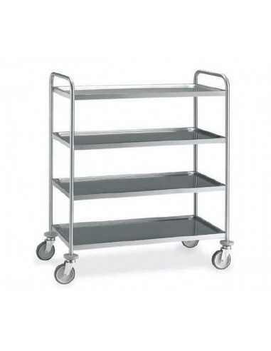 Service trolley - Steel - cm 109 x 59 x 126 h