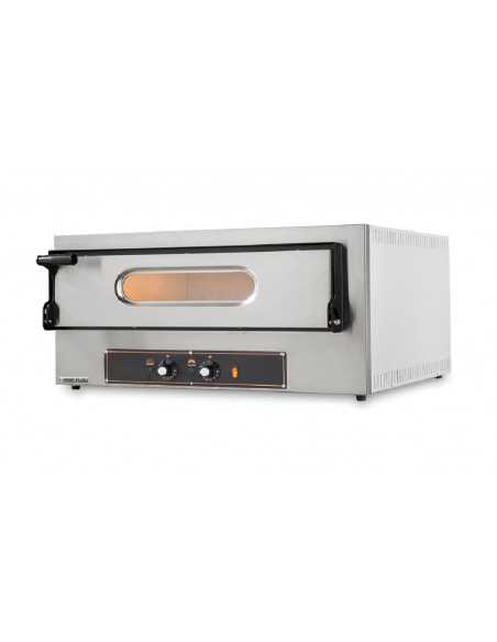 Forno pizza elettrico - N. 2 pizze - cm 74 x 60/74 x 41 h