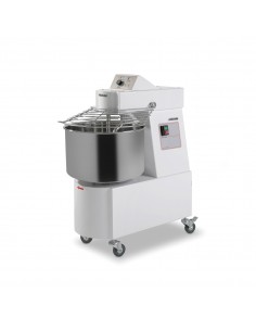 Spiral mixer - Two speeds - tank liters 41/ kg 36 - cm...