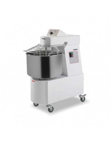 Spiral mixer - Two speed - 48 litre tank / kg 43 - cm 49.5 x 80 x 94h