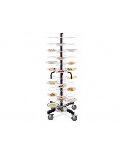 Column plate holder - Handle - Plates n°96Ø 18 ÷ 24) - cm...