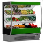 Vertical wall-mounted refrigerated display - Mod. LIDOFV - Suitable for fruit and vegetables - Temperature + 6 / + 8 &176 C - Ve