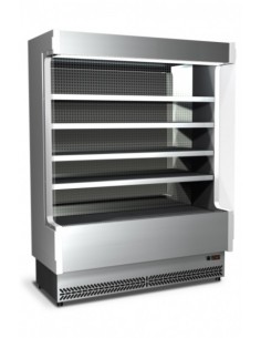 Refrigerated wall display - Stainless steel - Suitable...