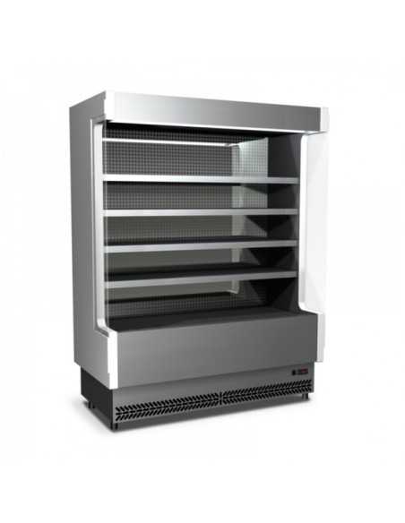 Espositore murale refrigerato - Per carne preconfezionata - cm 158 x 76.4 x 204h