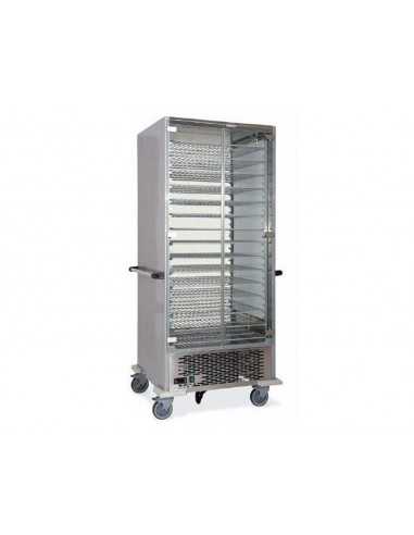 Refrigerated display case - Handles - N. 15 grids - cm 83x77x190h