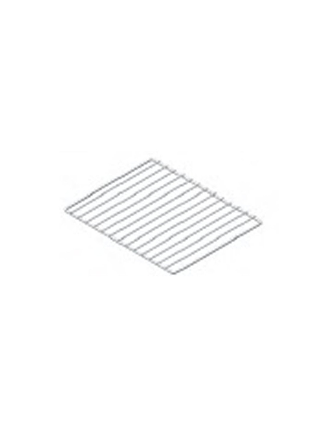 Chrome plated horizontal grill - For GN1/2 ovens - cm 26.5 x 33.1 x 0.81 h