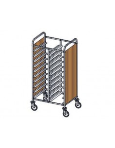 Portavassoi - Paneles laterales aristocráticos - N. 20 x...