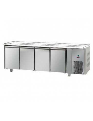 Negative-pressure table without top, with 4...