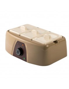 Chocolate melter, 3 tanks of 0.8 liters - cm 39.5 x 26.5 x 13.5 h