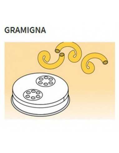 Trafile formati vari in lega ottone - Bronzo - Per macchina pasta fresca modello MPF8N - Gramigna Ø mm 3,5