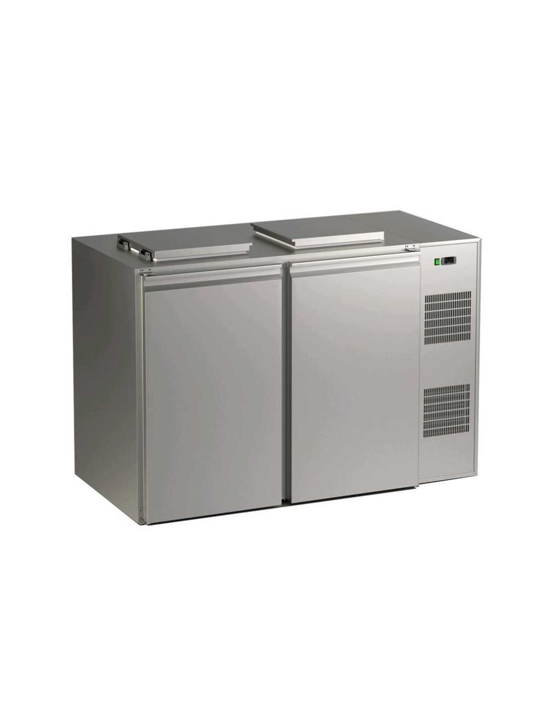 Refrigerated box for waste containers Model RW2RD